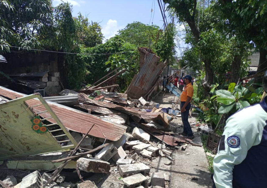 Desplome vivienda