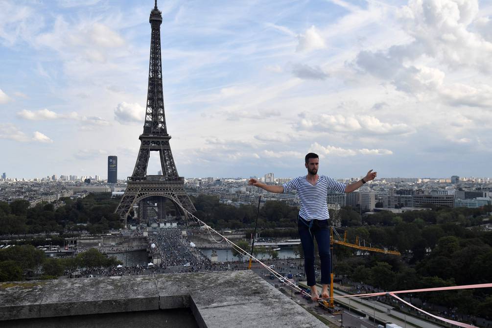 Francia París Equilibrista