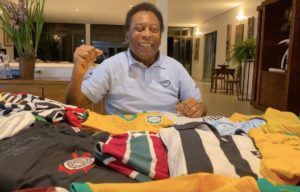 Pelé, ganador de tres Copas del Mundo con Brasil. Foto:Instagram/Pelé