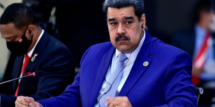 Nicolás Maduro en la reunión de la Celac de 2021. Fuente: Celac.