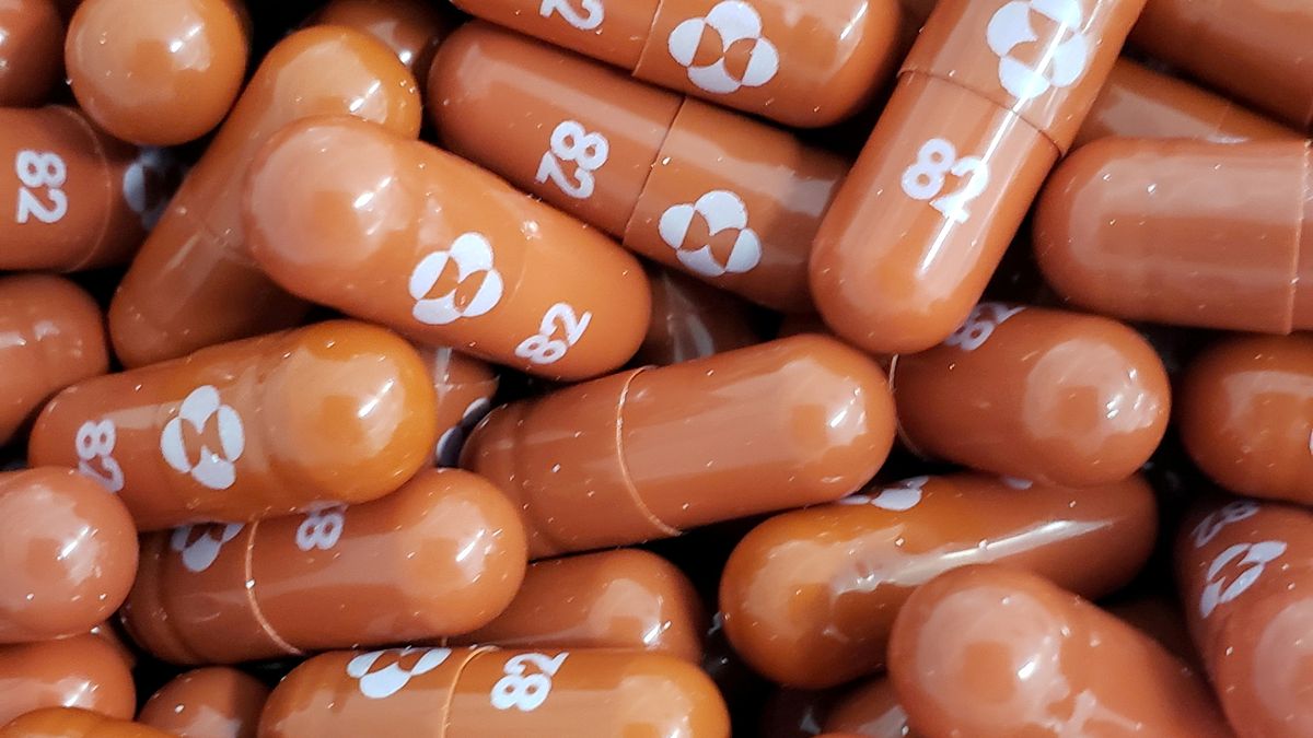 Pastillas de Merck. Foto: Twitter