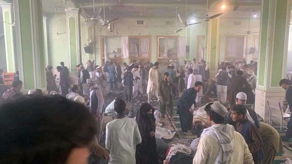 Atentado en Kandahar. Foto: Twitter