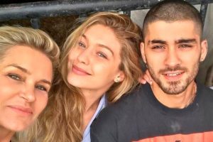 Yolanda, Gigi y Zayn. Foto: Twitter
