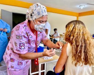 Jornada de vacunación de menores en Venezuela. Foto: Nicolás Maduro