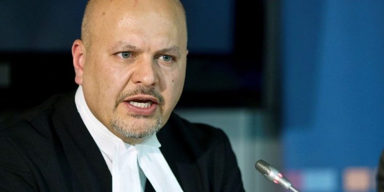 Fiscal de la CPI Karim Khan. Foto: Agencias de noticias.