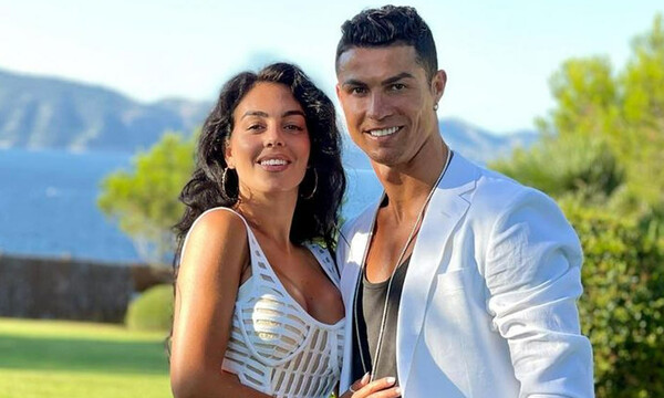 Georgina Rodríguez y Cristiano Ronaldo.