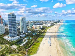 South Beach Miami, Florida, Estados Unidos.