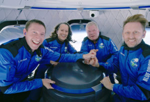 Equipo de Blue Origin. Foto: Twitter