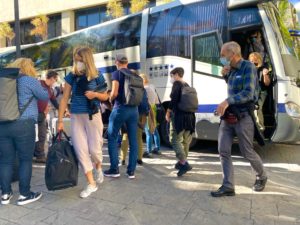 Observadores llegando a Venezuela. Foto: Twitter
