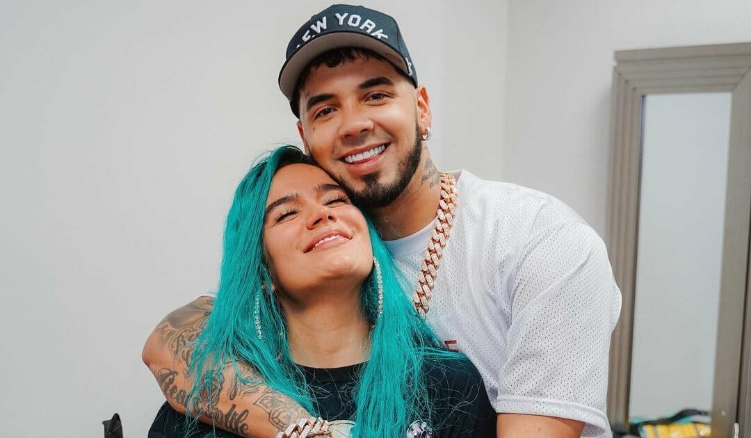 Karol G y Anuel. Foto: Instagram