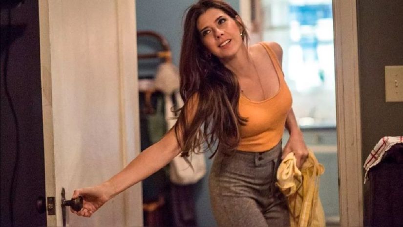 Tía May, interpretada por Marisa Tomei.