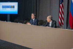 Antony Blinken Serguéi Lavrov Ucrania