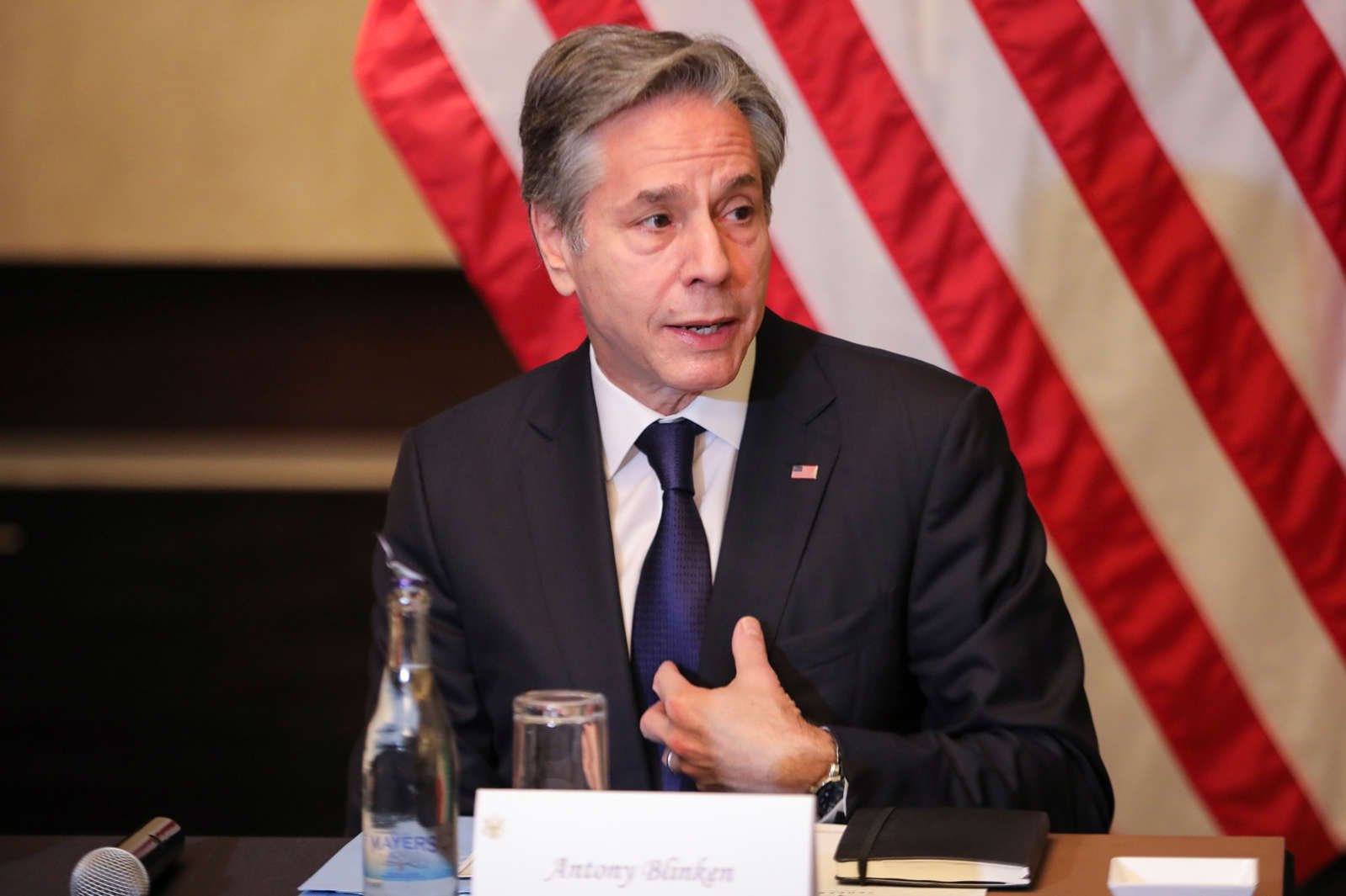 Antony Blinken, secretario de Estado de EE. UU. Foto: AFP