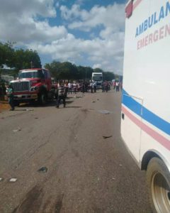 Accidente en Falcón