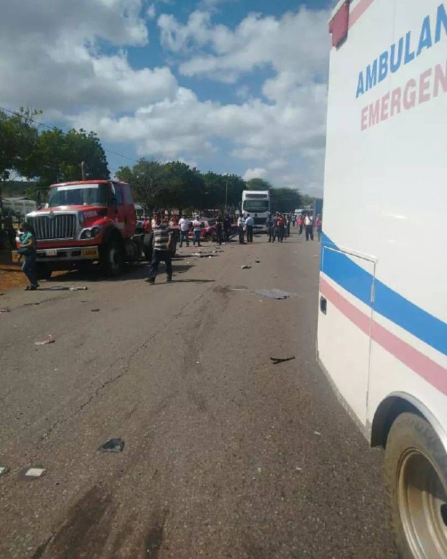 Accidente en Falcón