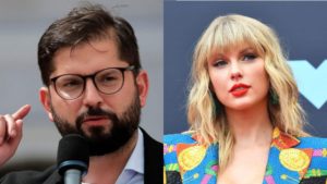 Gabriel Boric y Taylor Swift.
