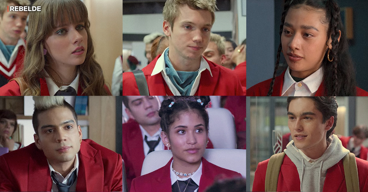 Elenco de Rebelde. Foto: Netflix