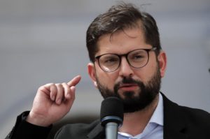 Gabriel Boric, presidente de Chile. Foto: AFP.