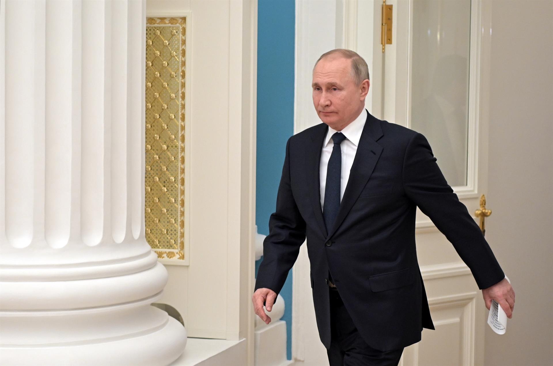 Presidente ruso, Vladimir Putin. Foto: EFE