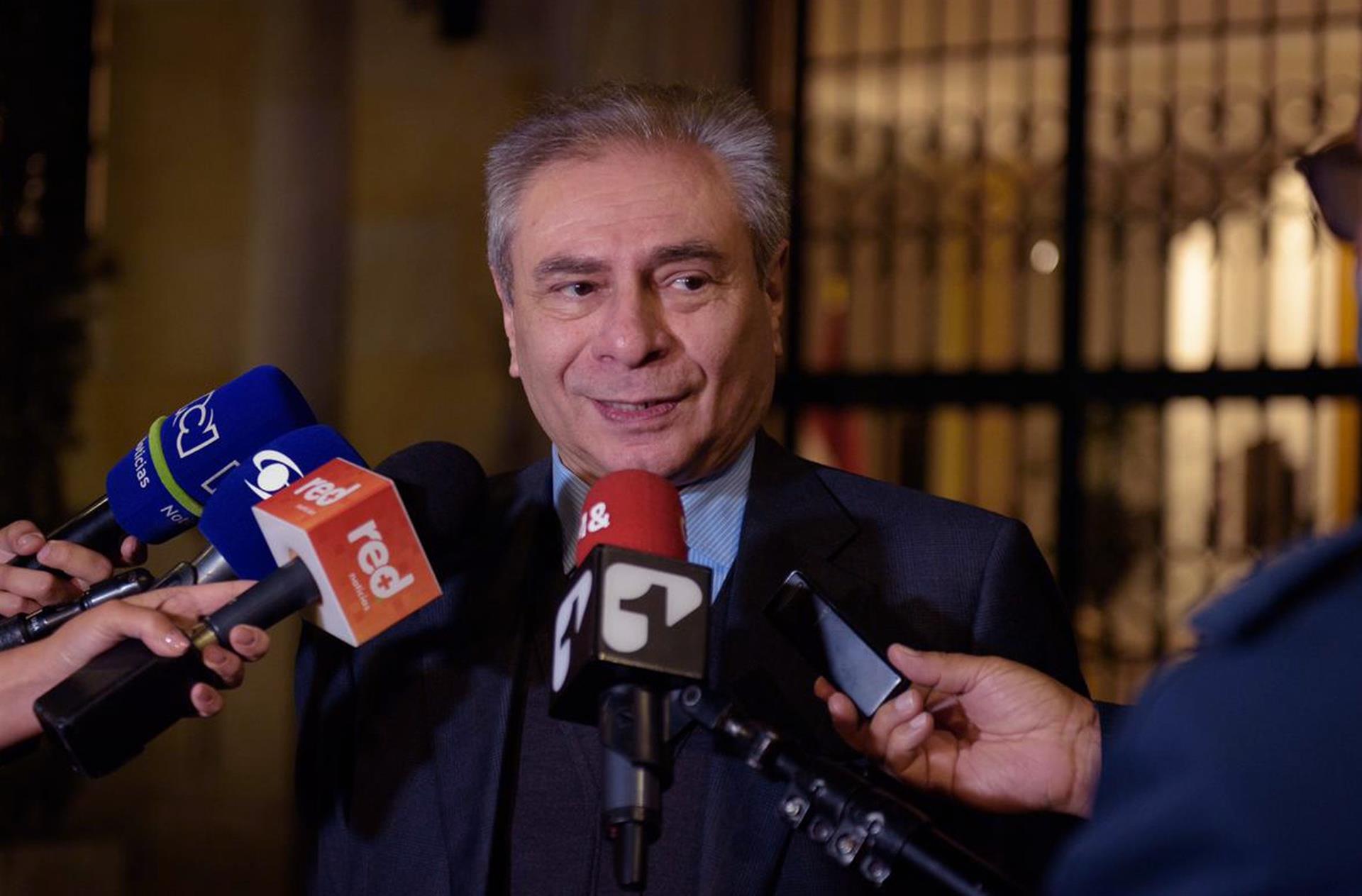 Embajador de Rusia, Nikolay Tavdumadze. Foto: EFE / Cancillería Colombia