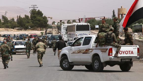 Explosión autobús Siria