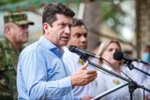 Ministro de Defensa de Colombia, Diego Molano. Foto: Twitter oficial