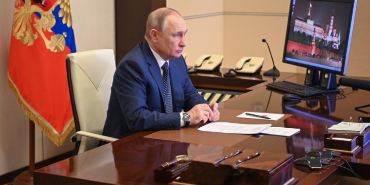 Presidente ruso Vladimir Putin. Foto: EFE