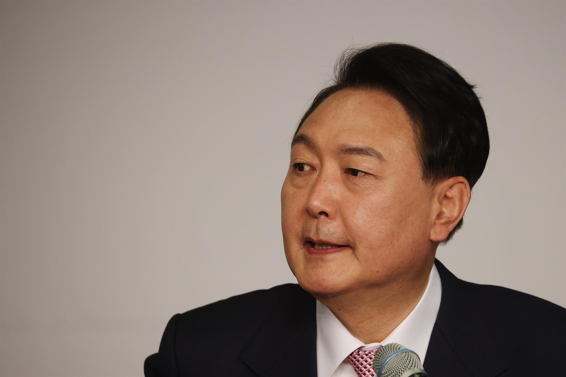 Presidente electo de Corea Del Sur, Yoon Suk-yeol. Foto: EFE/KIM HONG-JI / POOL