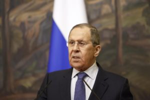 Serguei Lavrov, canciller de Rusia.