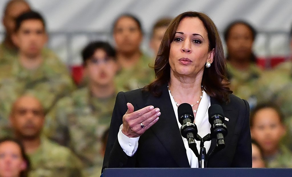 Kamala Harris, vicepresidenta de los Estados Unidos. Foto: FREDERIC J. BROWN / AFP