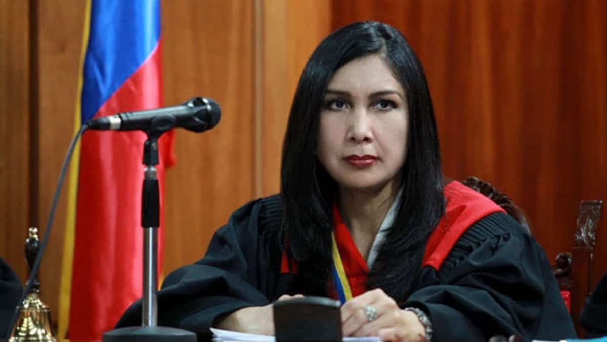Gladys Gutiérrez, expresidenta del TSJ.