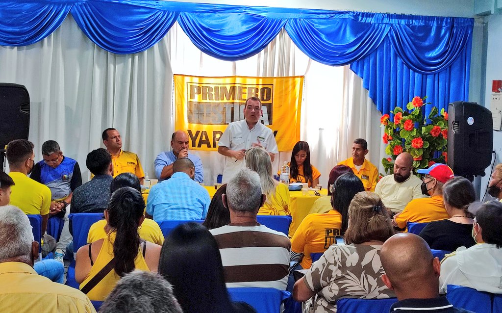 Excandidato a la alcaldía de Caracas, Tomás Guanipa. Foto: Twitter Tomás Guanipa.