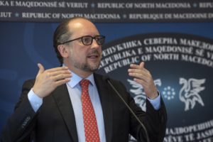 Ministro de Exteriores de Austria, Alexander Schallenberg.