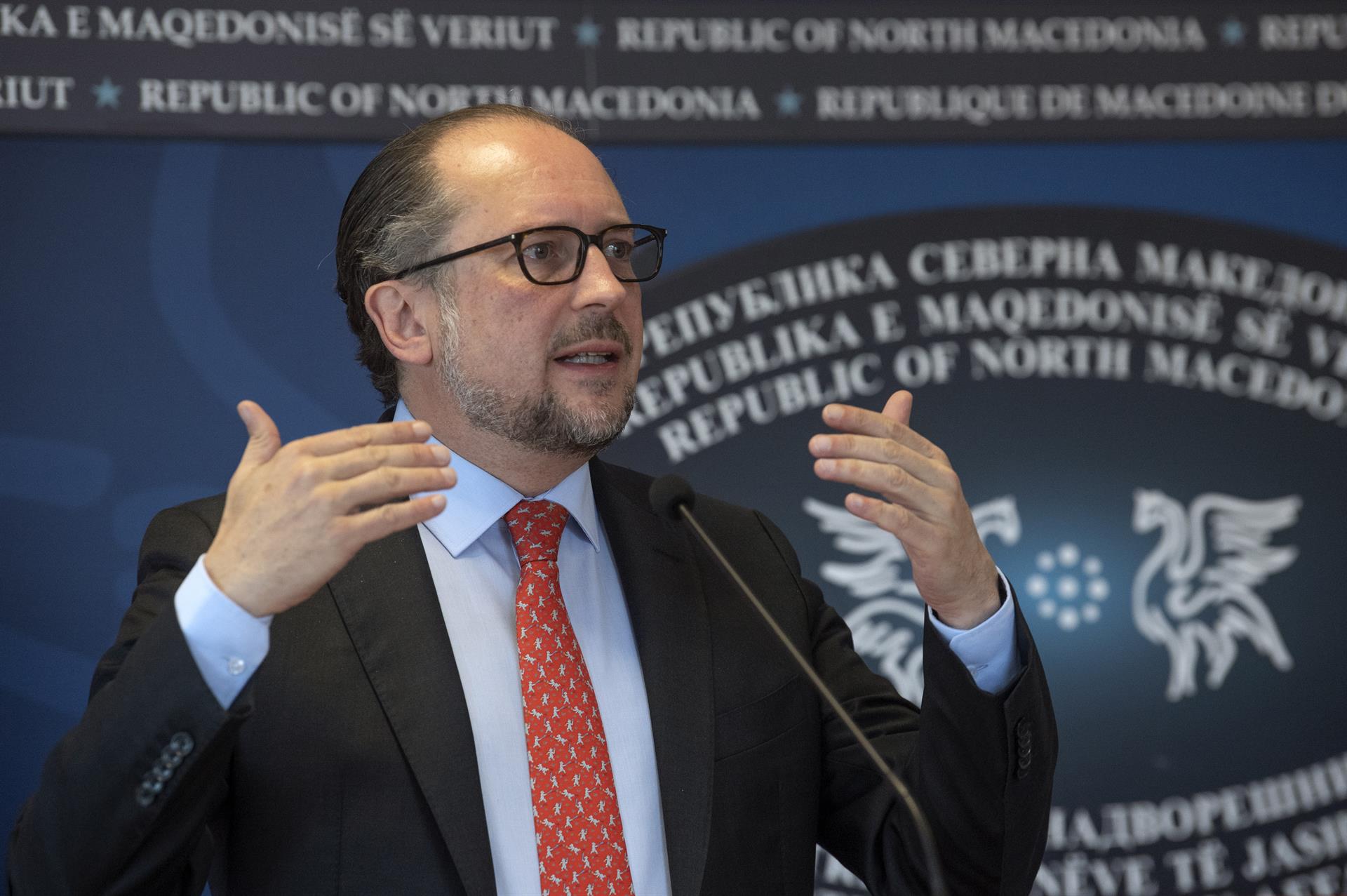 Ministro de Exteriores de Austria, Alexander Schallenberg.