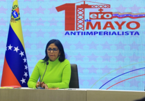 Delcy Rodríguez. Foto: Vicepresidencia Twitter