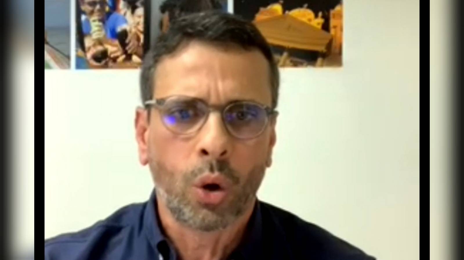 Captura de pantalla Instagram Live Henrique Capriles Radonski.