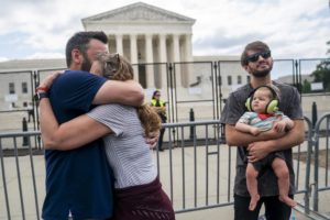 Corte Suprema de Estados Unidos prohibió derecho al aborto. Foto: EFE