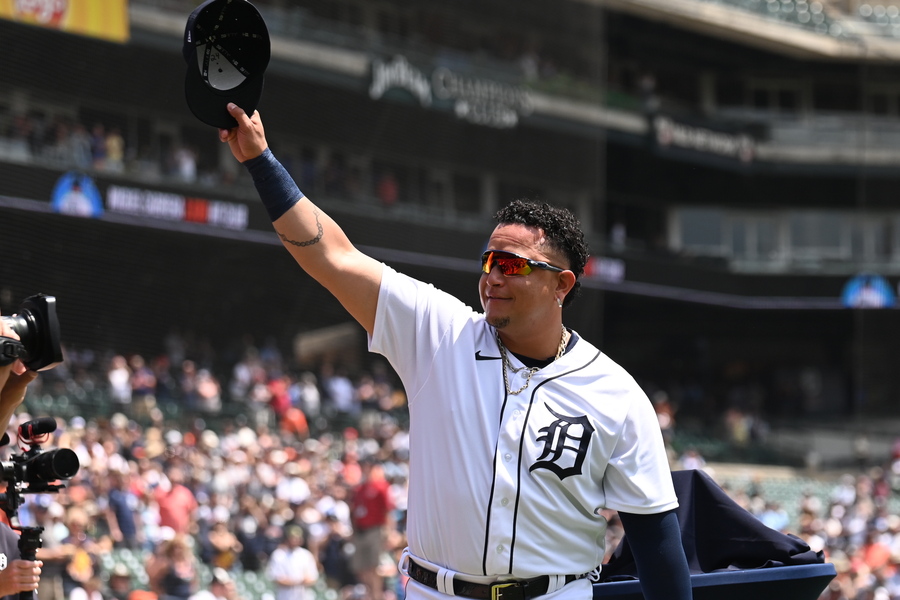 Juego Miguel Cabrera. Foto: @TigresdeDetroit