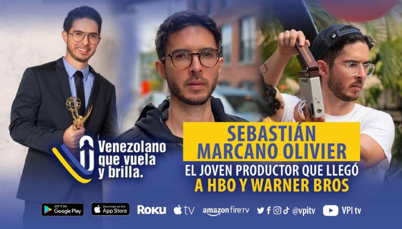 De la psicología al cine: Conoce la historia de Sebastián Marcano