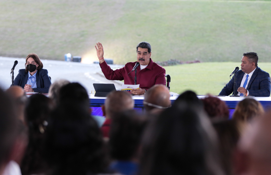 Nicolás Maduro. Foto: Twitter Prensa Presidencial.