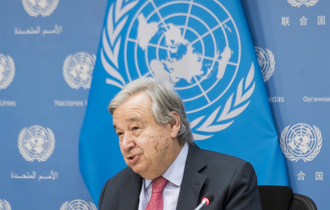 António Guterres. Foto EFE