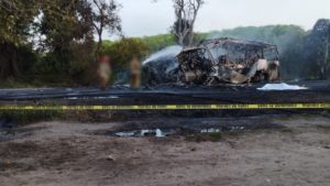 Accidente en México. Foto @GN_Carreteras