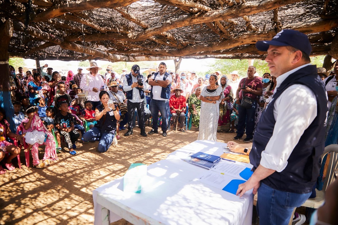 La Guajira. Foto de @DefensoriaCol