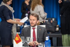 Ministro de Defensa de Montenegro, Rasko Konjevic. Foto @raskokonjevic