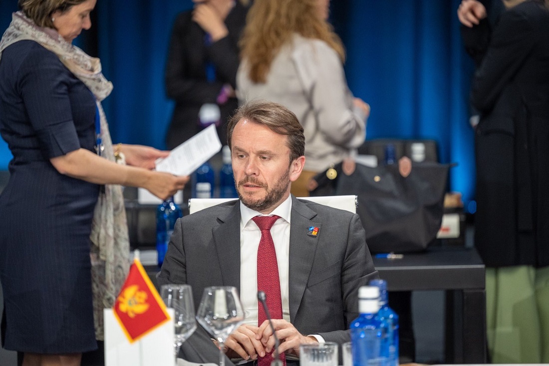 Ministro de Defensa de Montenegro, Rasko Konjevic. Foto @raskokonjevic