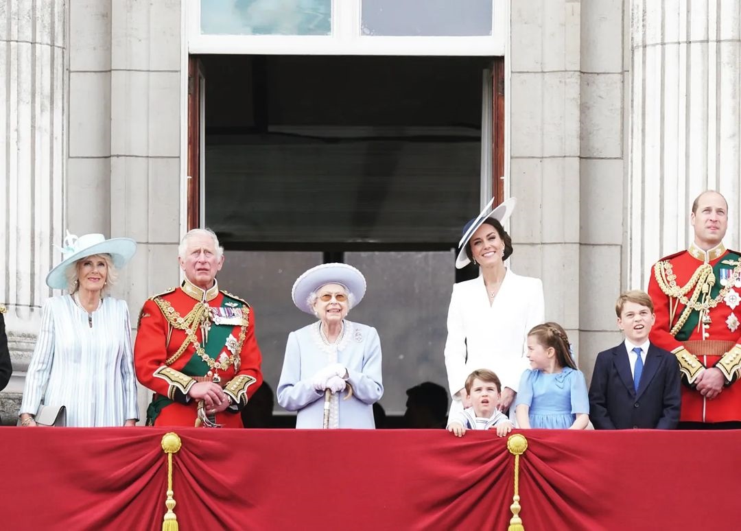 familia real. Foto @theroyalfamily