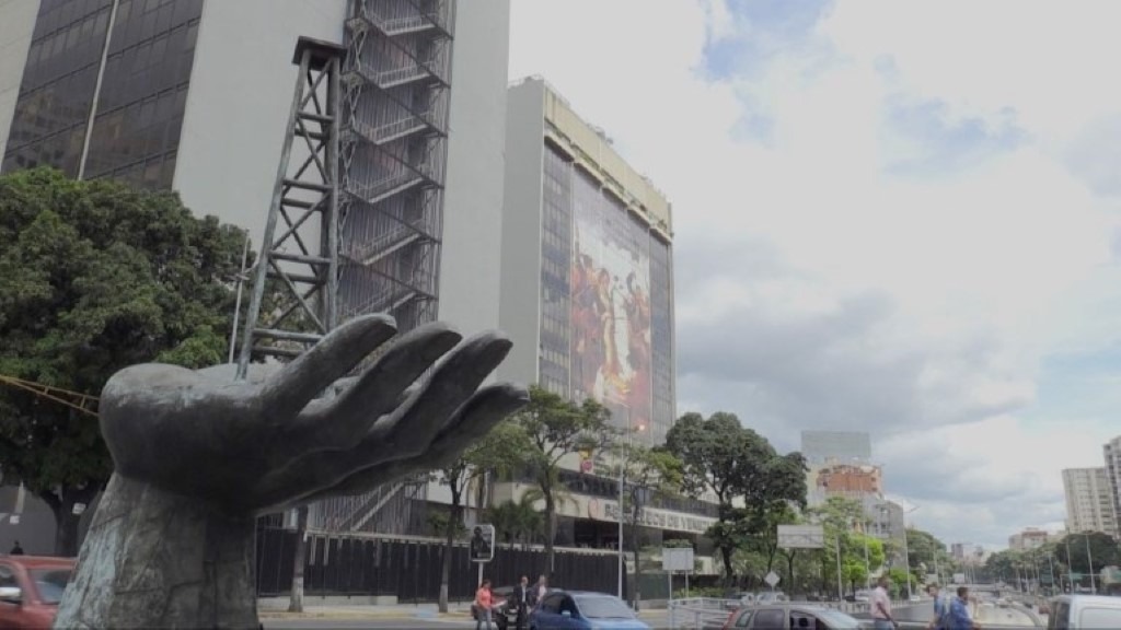 Edificio de Pdvsa. Foto: AFP.