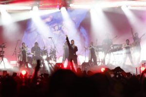 Maluma en el FIFA Fan Festival de Doha. Foto EFE