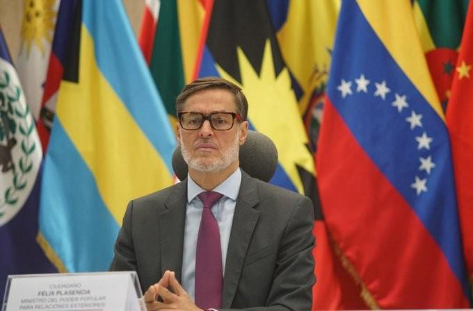 Representante de Nicolás Maduro ante Colombia, Félix Plasencia. Foto: Twitter Prensa Presidencial.