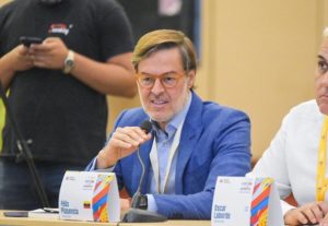 Representante de Nicolás Maduro ante Colombia, Félix Plasencia. Foto: Twitter Félix Plasencia.